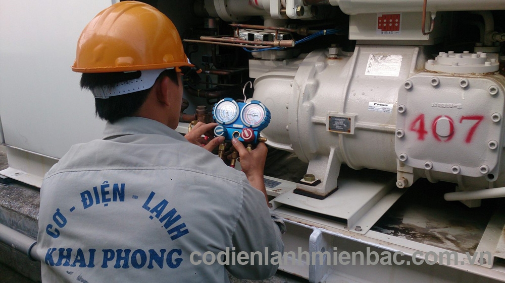 Nhà thầu sửa chữa bảo trì Chiller tại Hải Dương