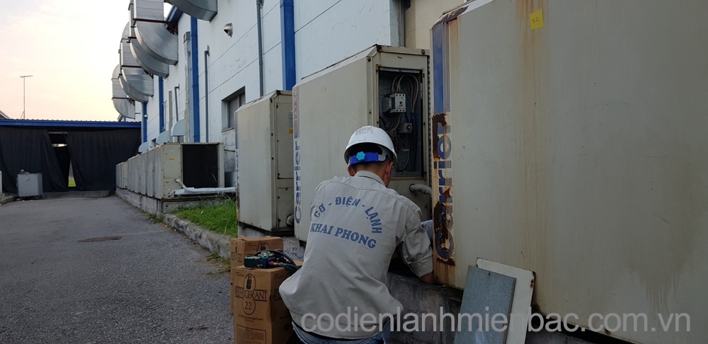 Lắp đặt điều hòa công nghiệp tại Bắc Ninh