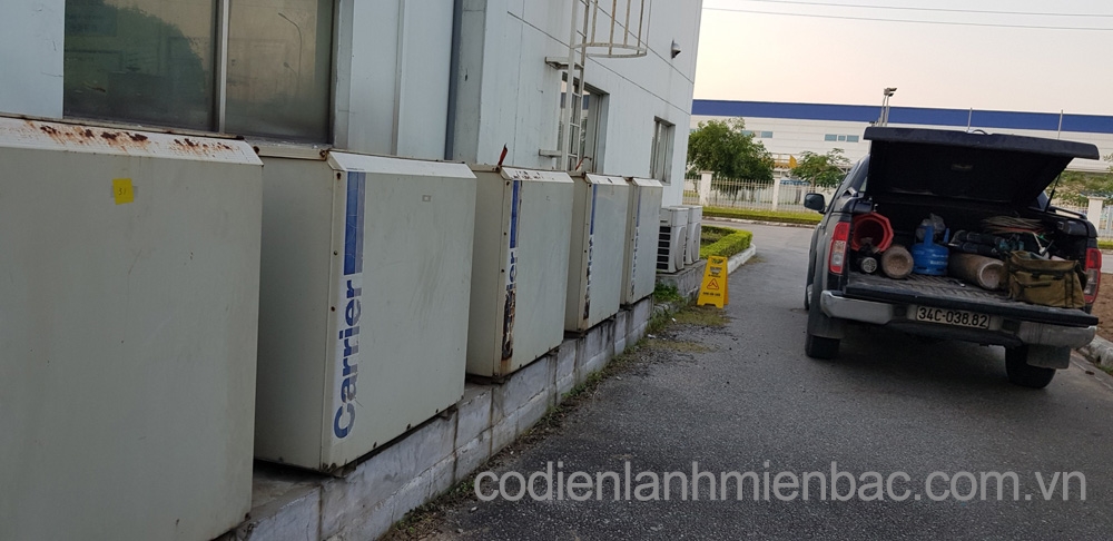 Lắp đặt điều hòa công nghiệp tại Hải Dương