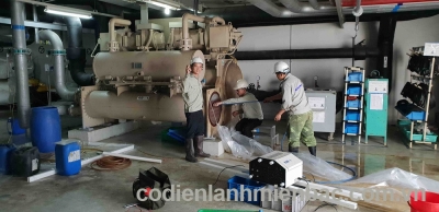 Bảo dưỡng tháp giải nhiệt tại Hải Dương