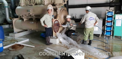 Tẩy cặn bình ngưng tại Ninh Bình