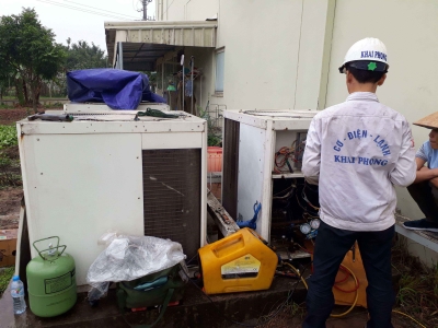 Sửa chữa máy làm mát dầu tại Hải Dương