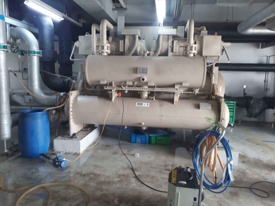 Tẩy cặn bình ngưng tại Hưng Yên