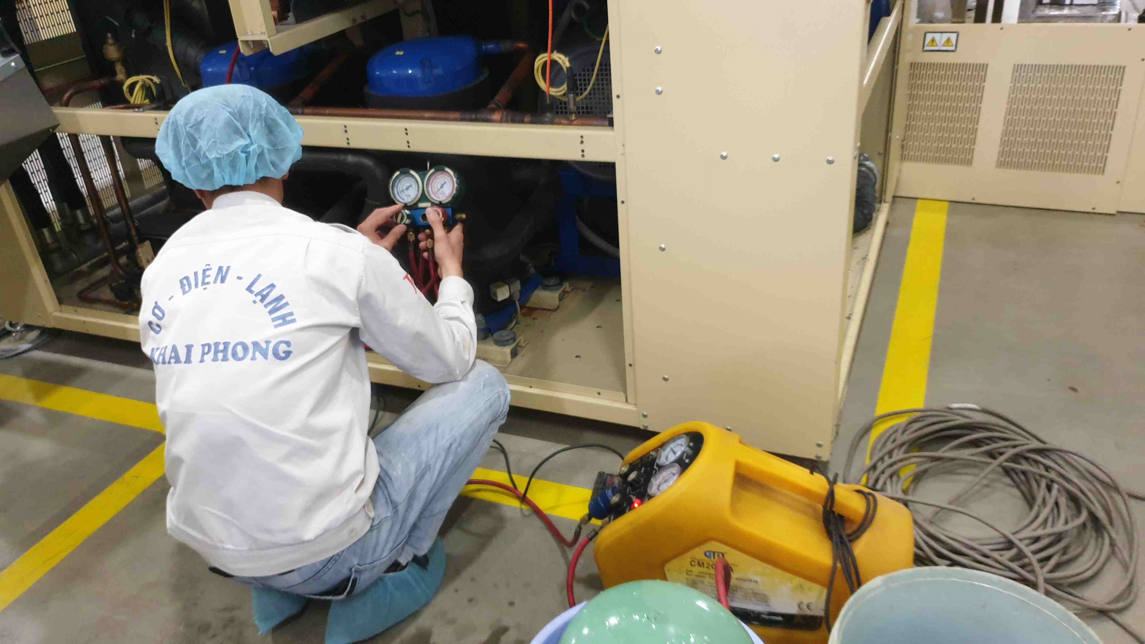 Sửa chữa điều hòa công nghiệp tại Hải Dương