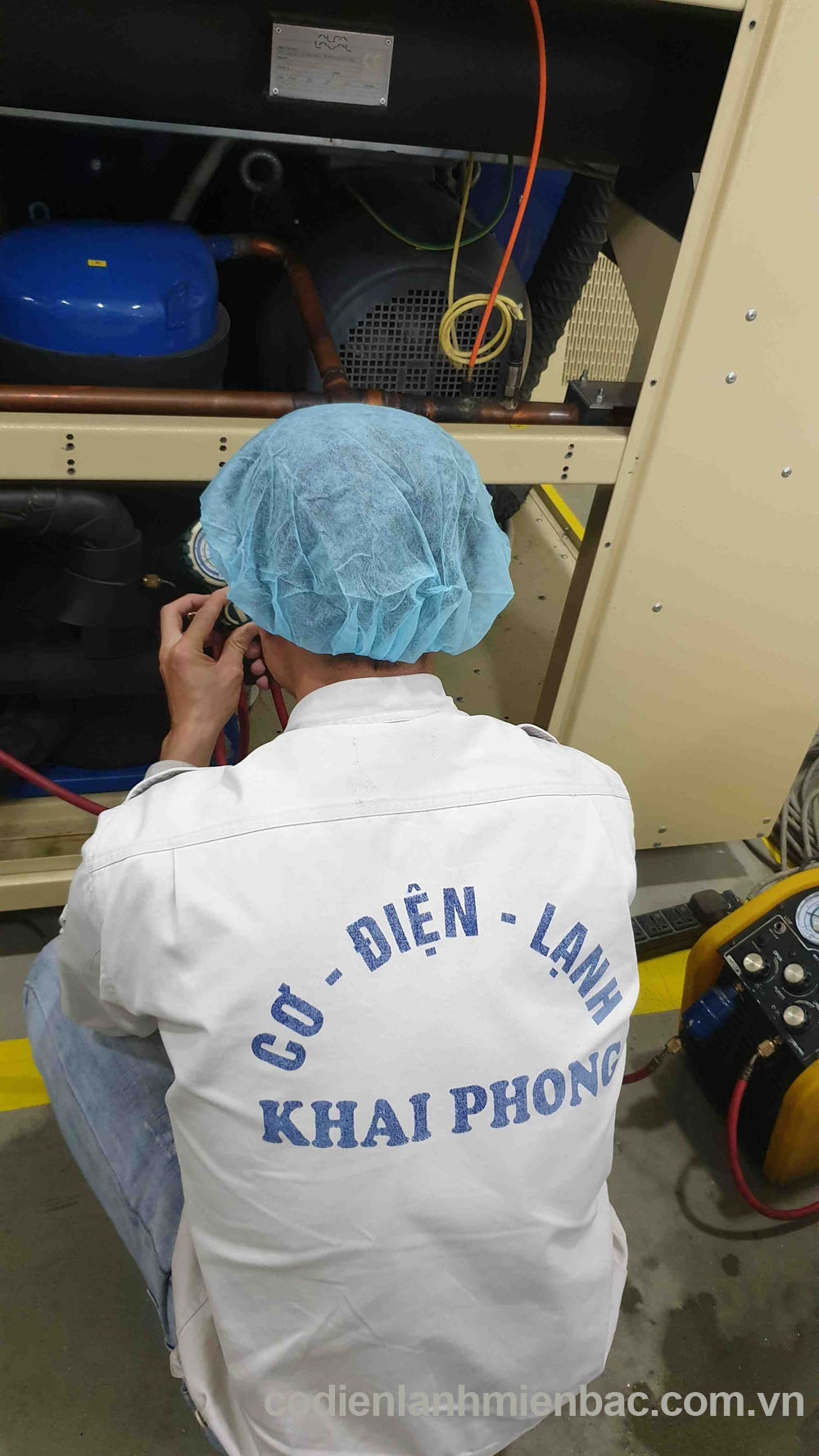 Sửa chữa Chiller tại Hưng Yên