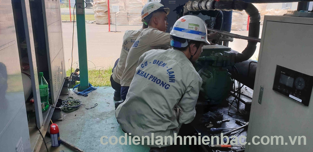 Sửa chữa Chiller tại Bắc Giang