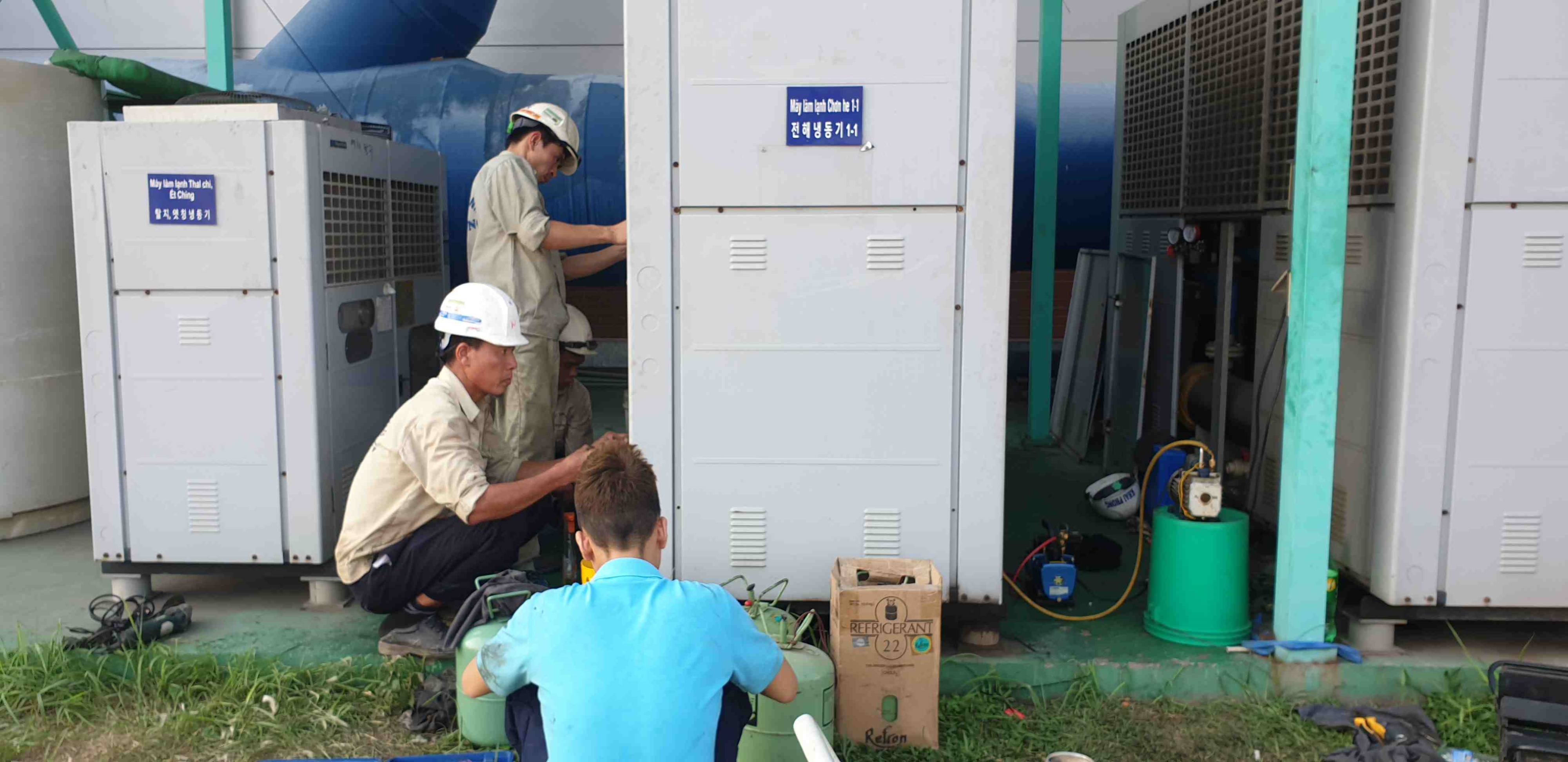 Sửa chữa máy làm mát dầu tại Bắc Giang