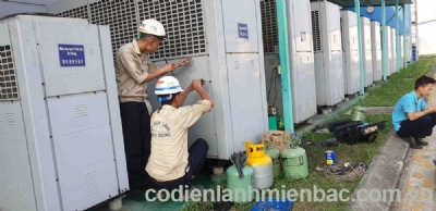 Sửa chữa chiller tại An Lão Hải Phòng