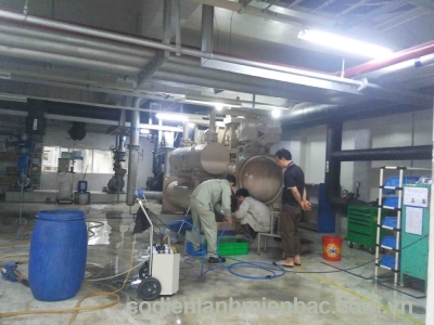 Tẩy cặn bình ngưng tại Hà Nội