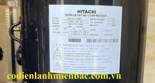 Máy nén 901eh-144d3-máy nén xoắn ốc hitachi