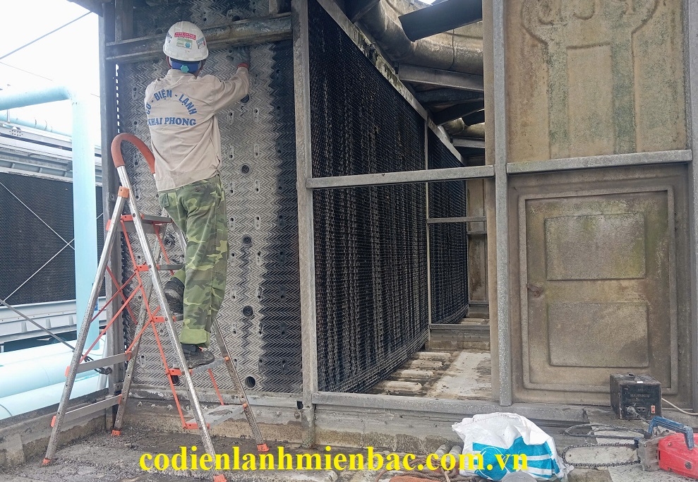 Thay thế tấm tản nhiệt tại Bắc Giang 