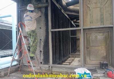 Thay thế tấm tản nhiệt tại Quảng Ninh