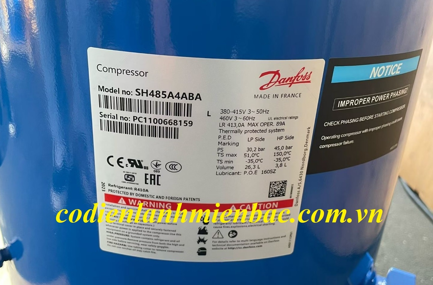 Máy nén SH485A4ABA