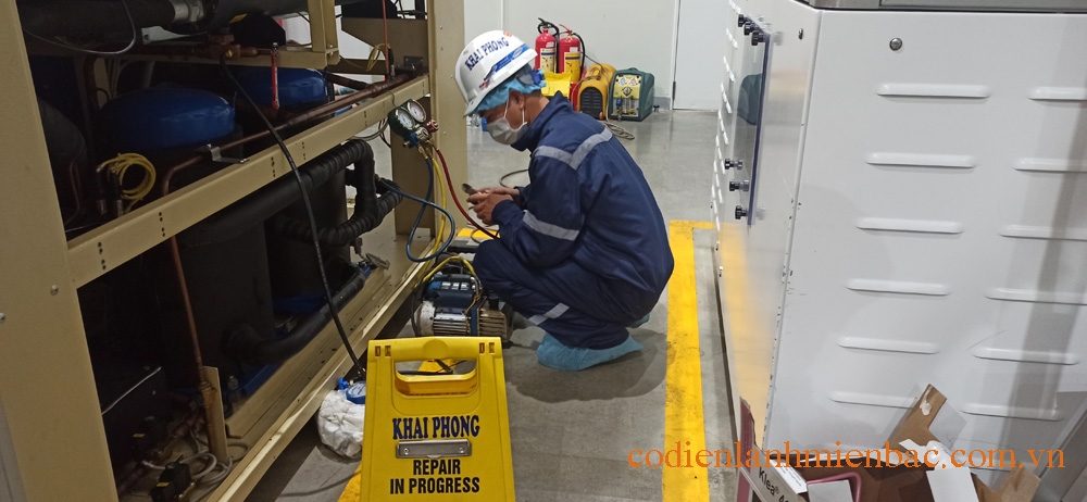 Sửa chữa điều hòa công nghiệp tại Bắc Giang