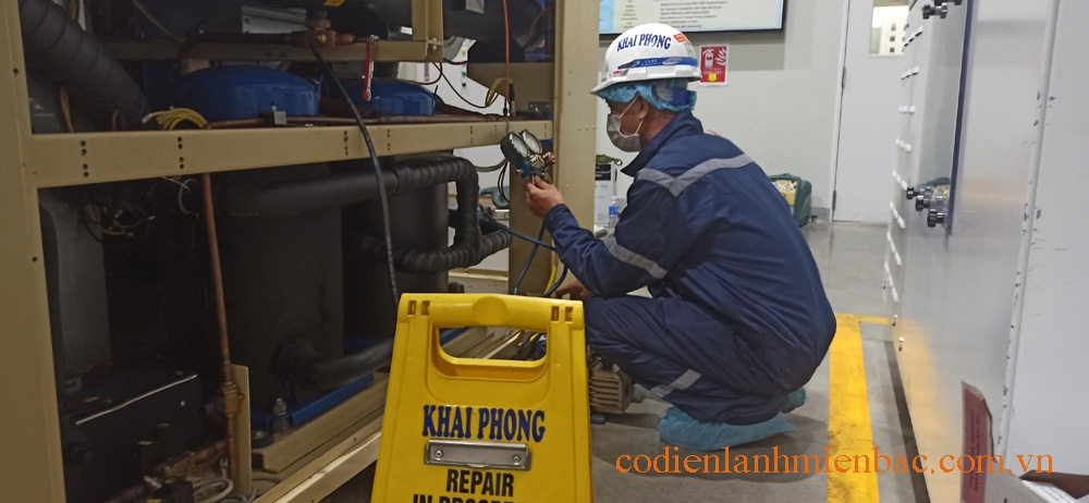 Sửa chữa tháp giải nhiệt tại Hưng Yên