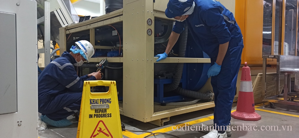 Sửa chữa máy nén tại Bắc Ninh