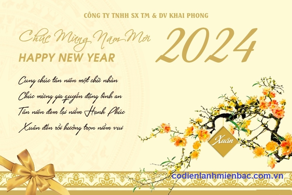 Thông báo nghỉ Tết 2024