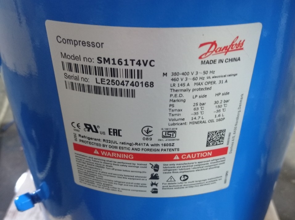 Máy nén SM161T4VC – Chính hãng, hiệu suất cao